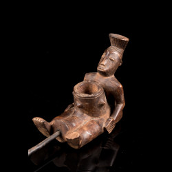 Authentique objet d'art africain Mangbetu