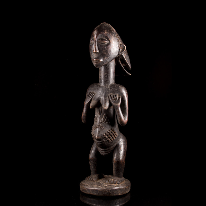 Luba ancestor figure