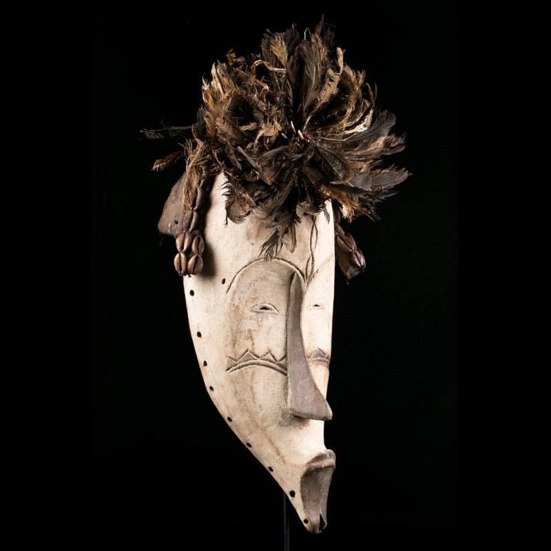 Justice mask Ngil society - Fang - Gabon - SOLD Justice mask Ngil society - Fang - Gabon - SOLD