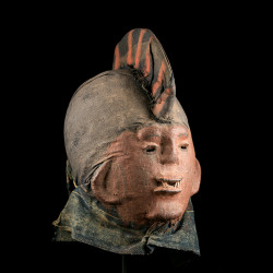 Ekiti Yoruba calabash mask - Bruno Claessens