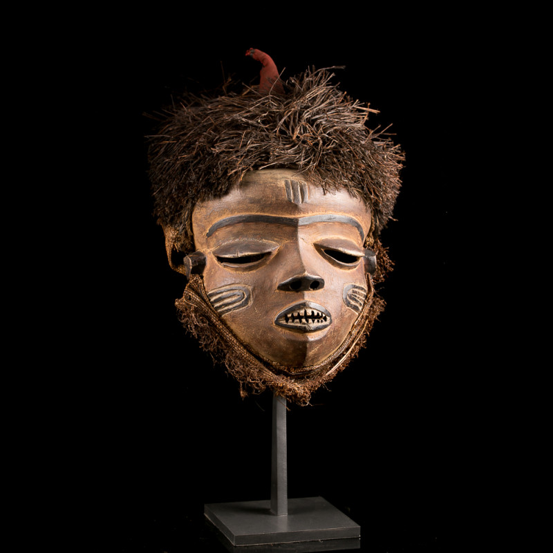 Pende mask from the prestigious private collection of Allan Ridel, France.