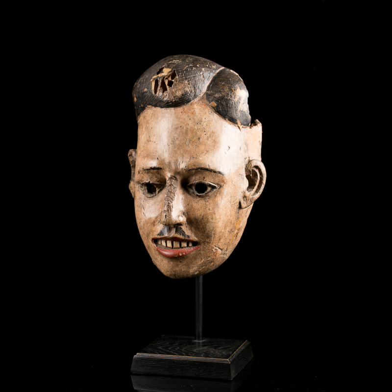 Masque traditionnel africain Ibibio. Masque traditionnel africain Ibibio.