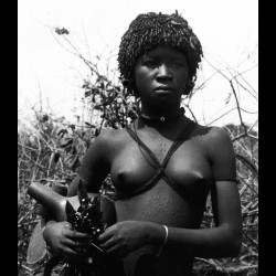 Belle femme africaine du Congo