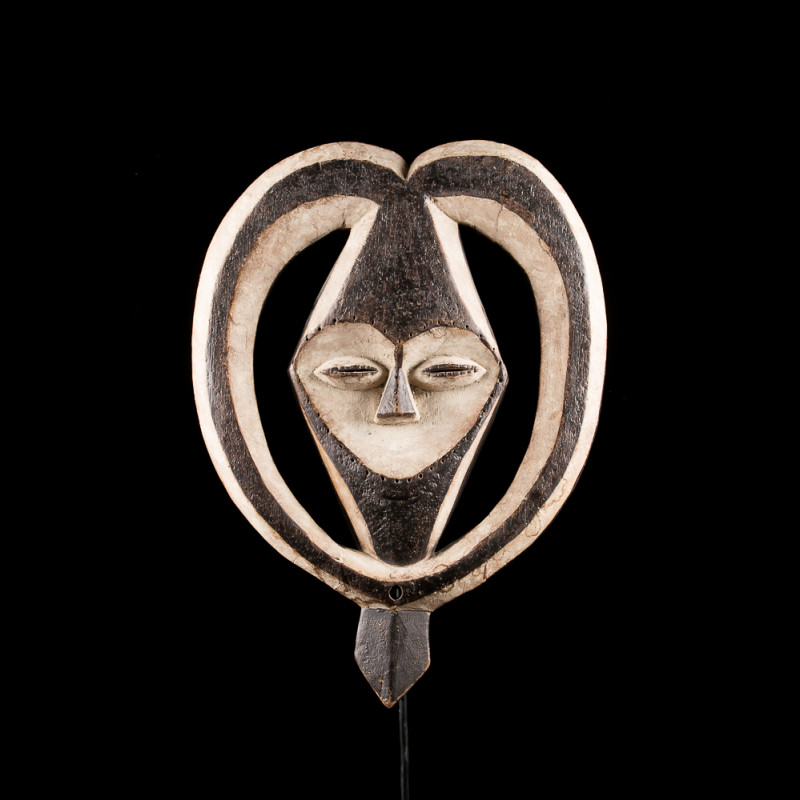 Kwele mask from Gabon