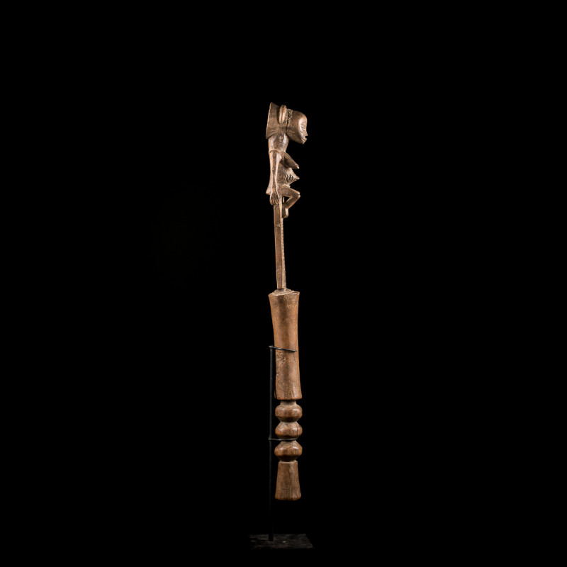 Luba Kibango scepter - Authentic african art from the Congo
