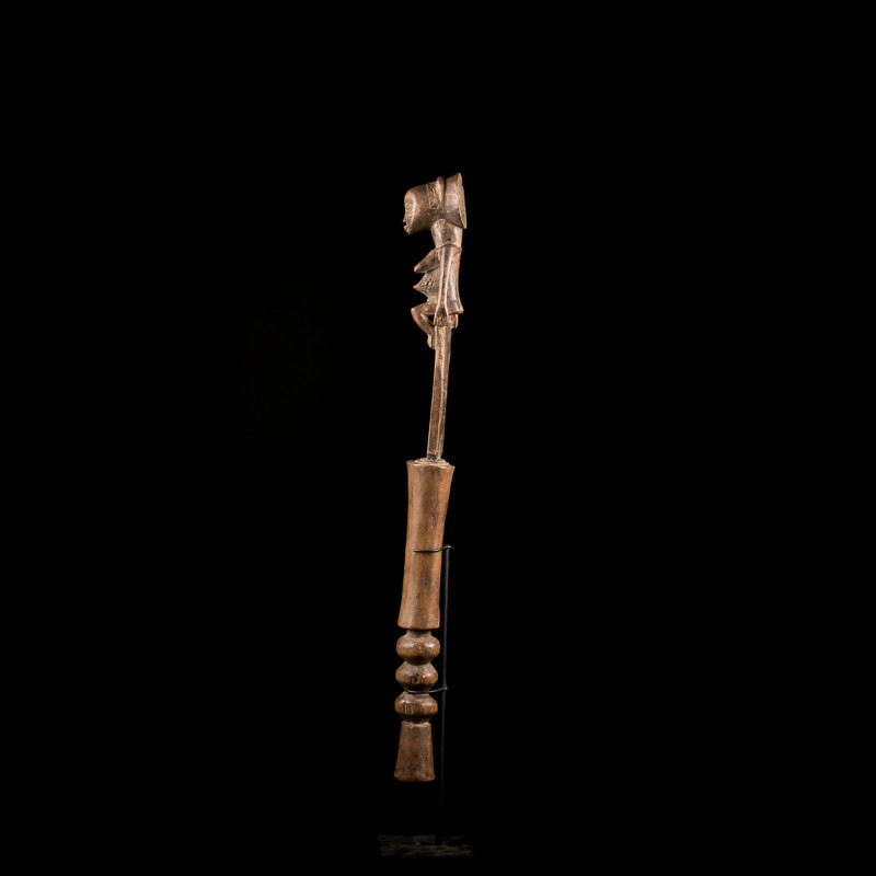 Luba Kibango scepter - Authentic african art from the Congo