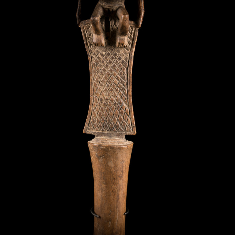 Luba Kibango scepter - Authentic african art from the Congo