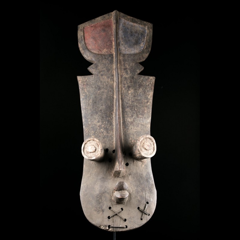 Facial Mask Grebo Krou Liberia Primitive African Art