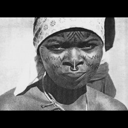 Traditional body art in Tanzania