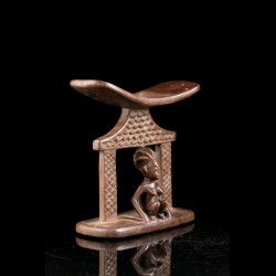 African Chokwe headrest