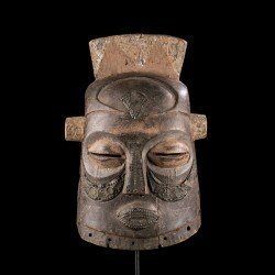 Kuba Lele african mask