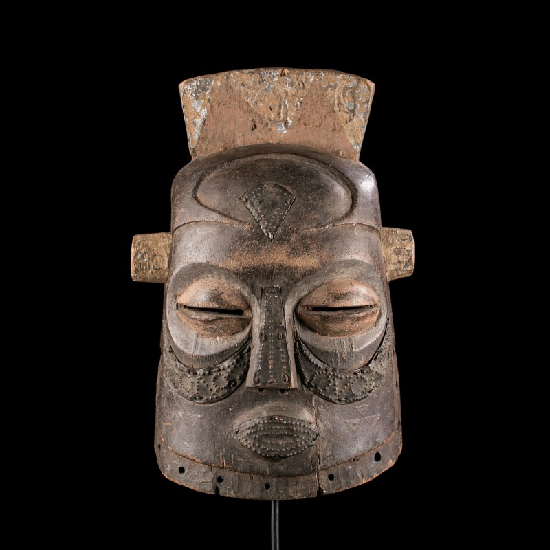 Kuba Lele african mask