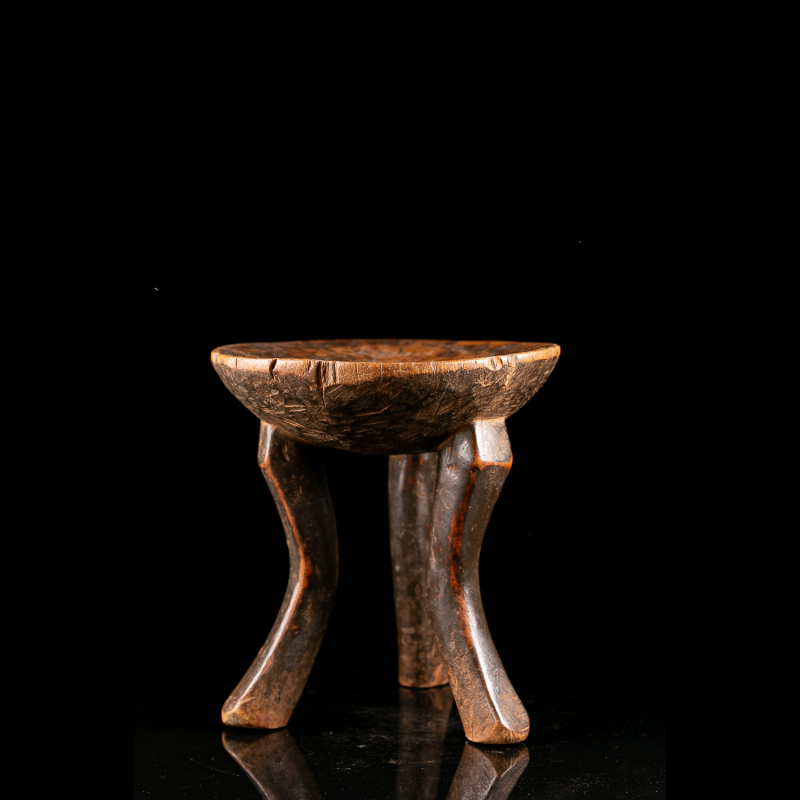 Rotse stool Zambia stools of the Soubry collection, Belgium