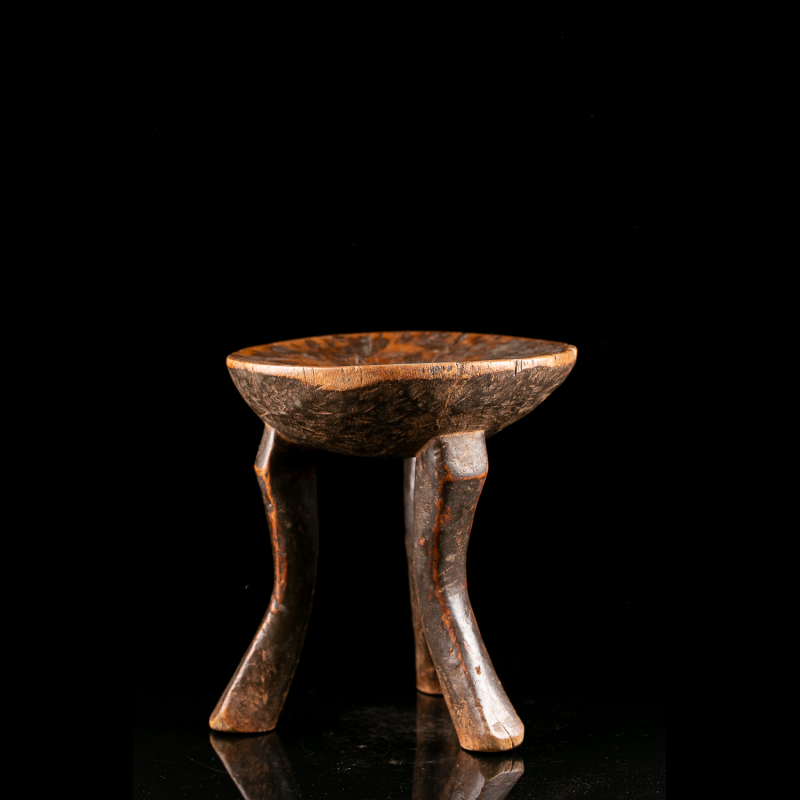Rotse stool Zambia stools of the Soubry collection, Belgium