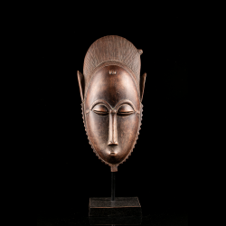 Masque africain Baoulé