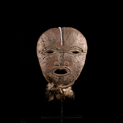 African Lega Idimu mask