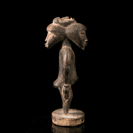 Figure Janus d'art africain Sénoufo - Art Africain Traditionnel Galerie