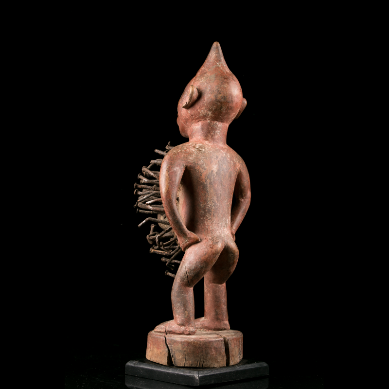 Kongo Nkisi Nkondi power figure - Soubry african art collection