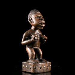 Kongo female figure