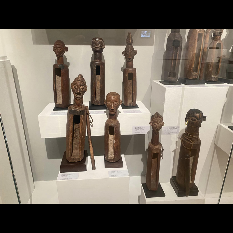 Yaka Nkoku Ngoombu slit drum - African instrument from Congo