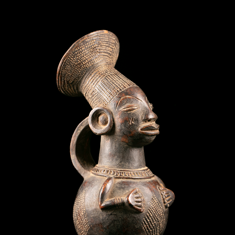 Jarre africaine Mangbetu Jarre africaine Mangbetu