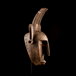 African Bamana Ntomo mask