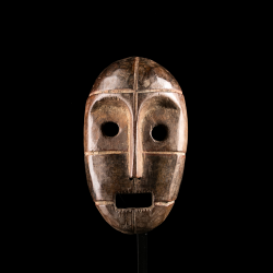 Boa mask from the Congo