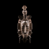 Senufo Kpeliye african mask with metal stand