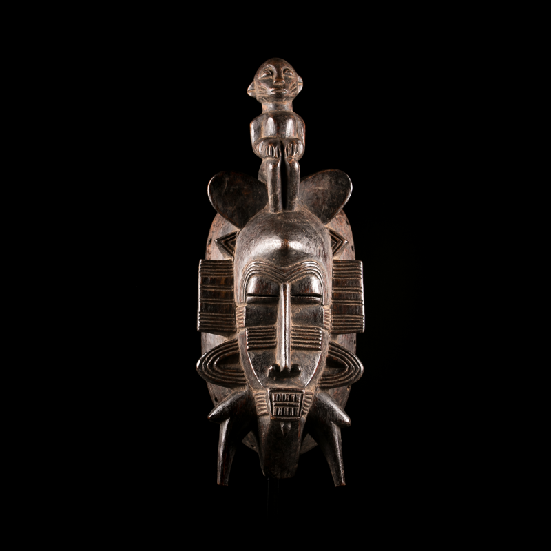 Masque africain Senoufo Kpeliye