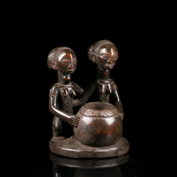 Double figure porteuse de coupe Luba Mboko