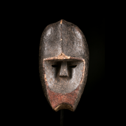 African art Kwele Gon mask