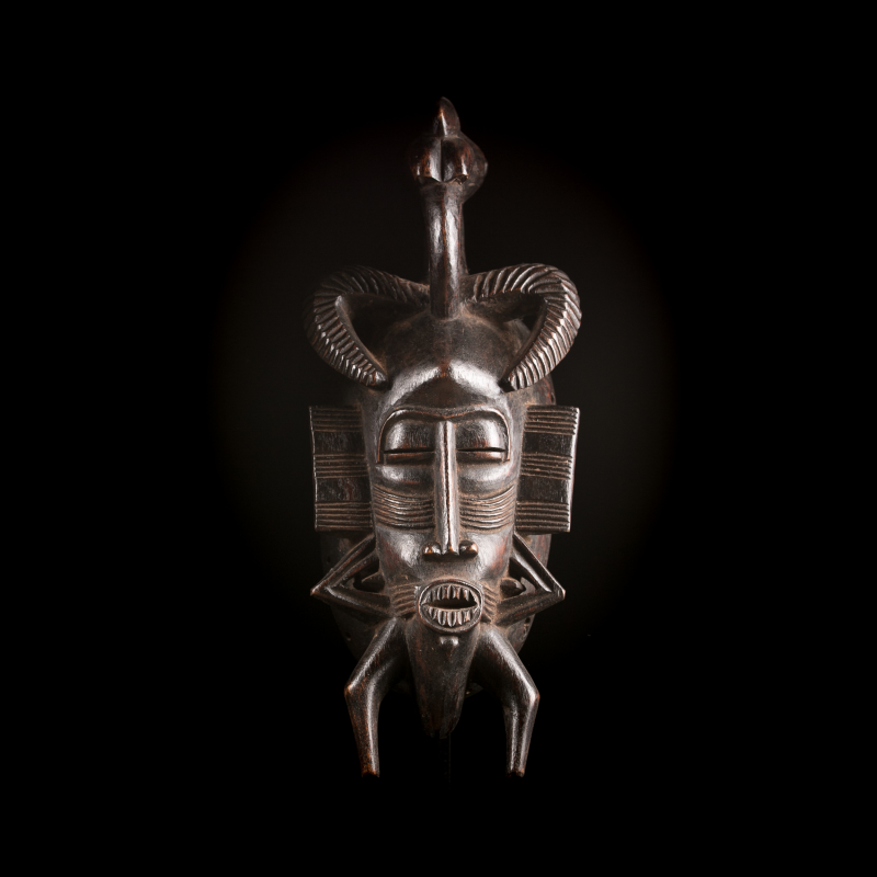 Masque africain Senoufo Kpeliye