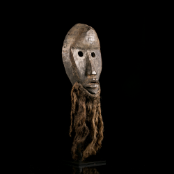 Dan Gle mask with stand