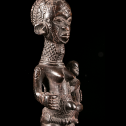African art Bena Lulua Mbulenga maternity figure