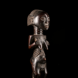 Luba figure antique tribal art