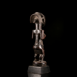 Luba african tribal art figure
