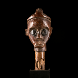 African art Fang Byeri head