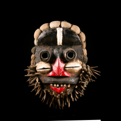 We Guere mask of the C. Leclercq collection of african art