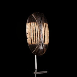Mbole Yela mask with stand