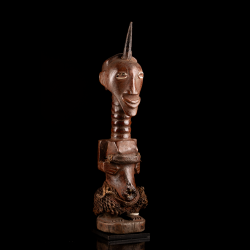 African tribal Songye Nkishi power figure