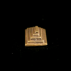 Bronze africain du Ghana mram ou ahindra-yobwe de la collection Gygax