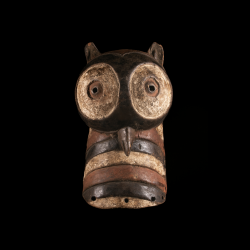 masque Luba Kifwebe zoomorphe