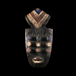 Masque Grebo Krou avec socle