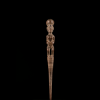 Luena Lwena Chokwe wooden hairpin – front view