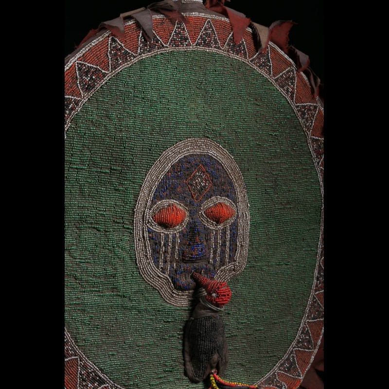 Osun Babalawo ceremonial fan Yoruba Nigeria traditional african