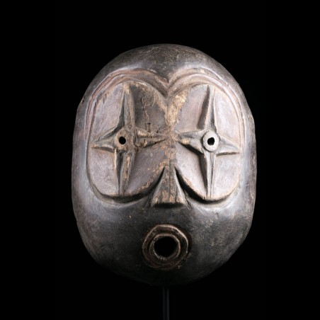 Acwe mask of the Eluba cult - Bembe - Congo - traditional african art ...