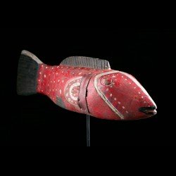 Fish puppet - Bozo - Mali -...