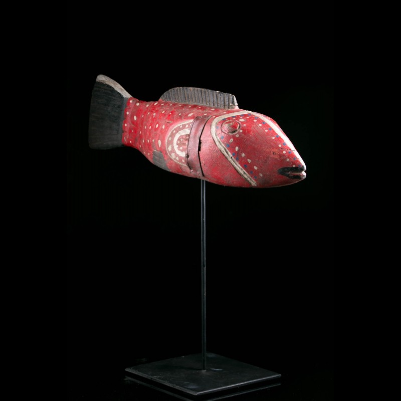 Fish puppet - Bozo - Mali - traditional african art gallery Italy ...