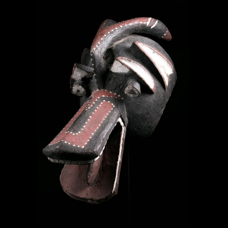 Large african Mambila Suah Buah helmet mask