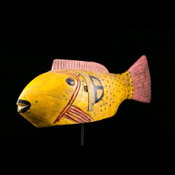 Malian River Fish Sculpture - Bozo Mask – Swahili Modern